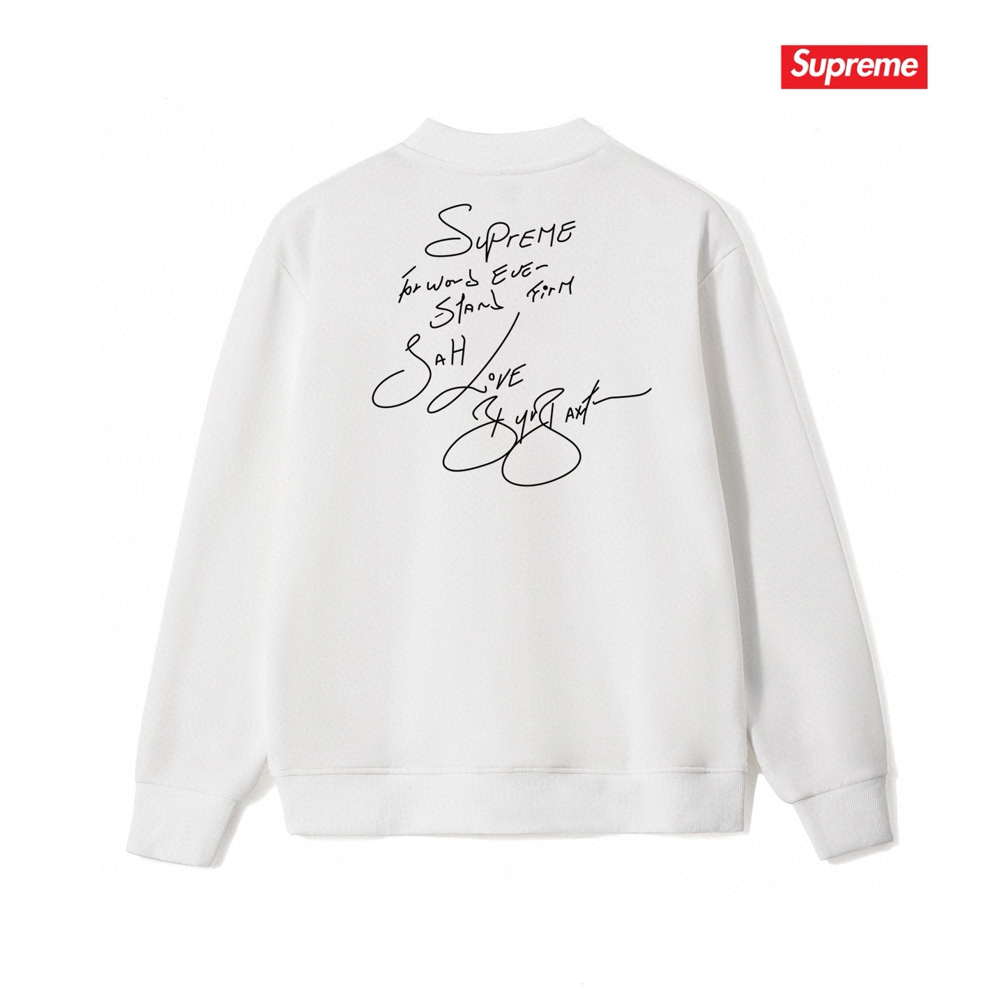 Supreme Unisex Casual Sweatshirt