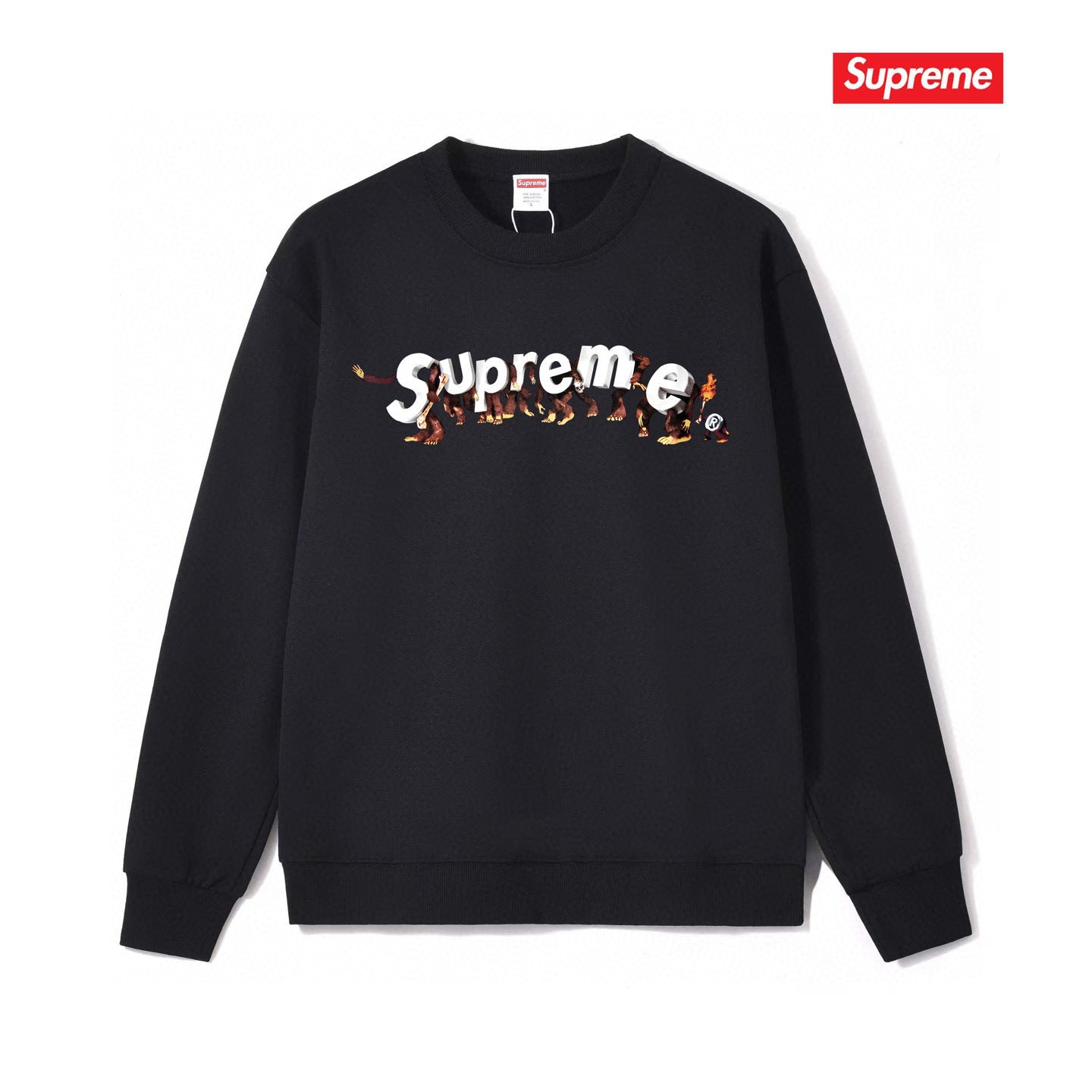 Supreme Unisex Casual Sweatshirt