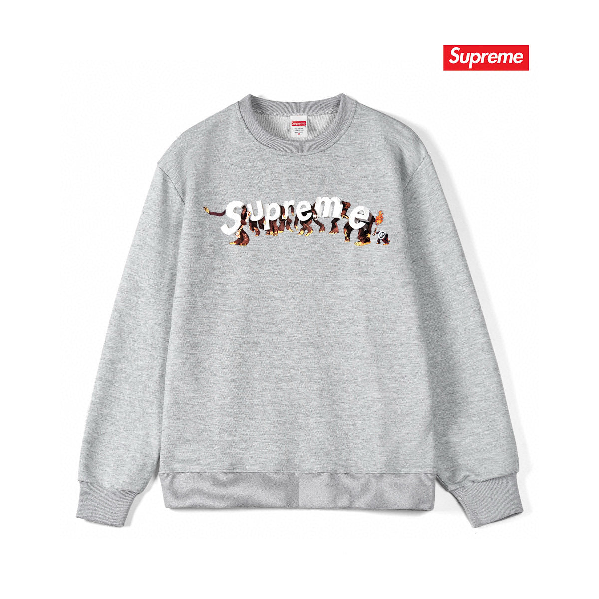 Supreme Unisex Casual Sweatshirt