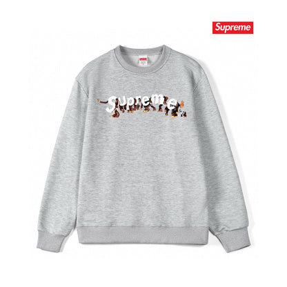 Supreme Unisex Casual Sweatshirt