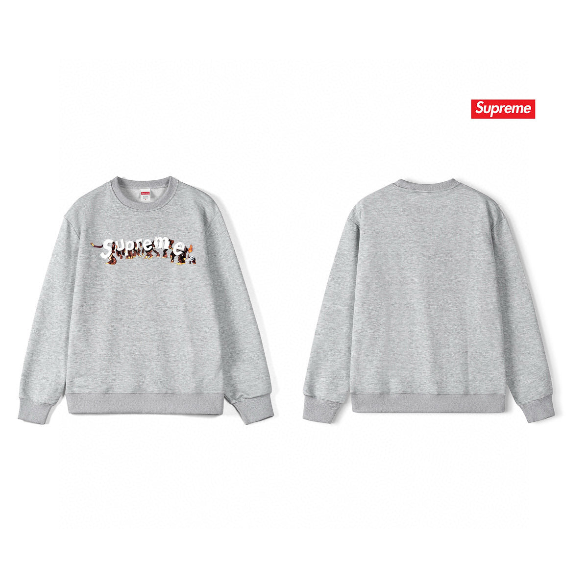 Supreme Unisex Casual Sweatshirt