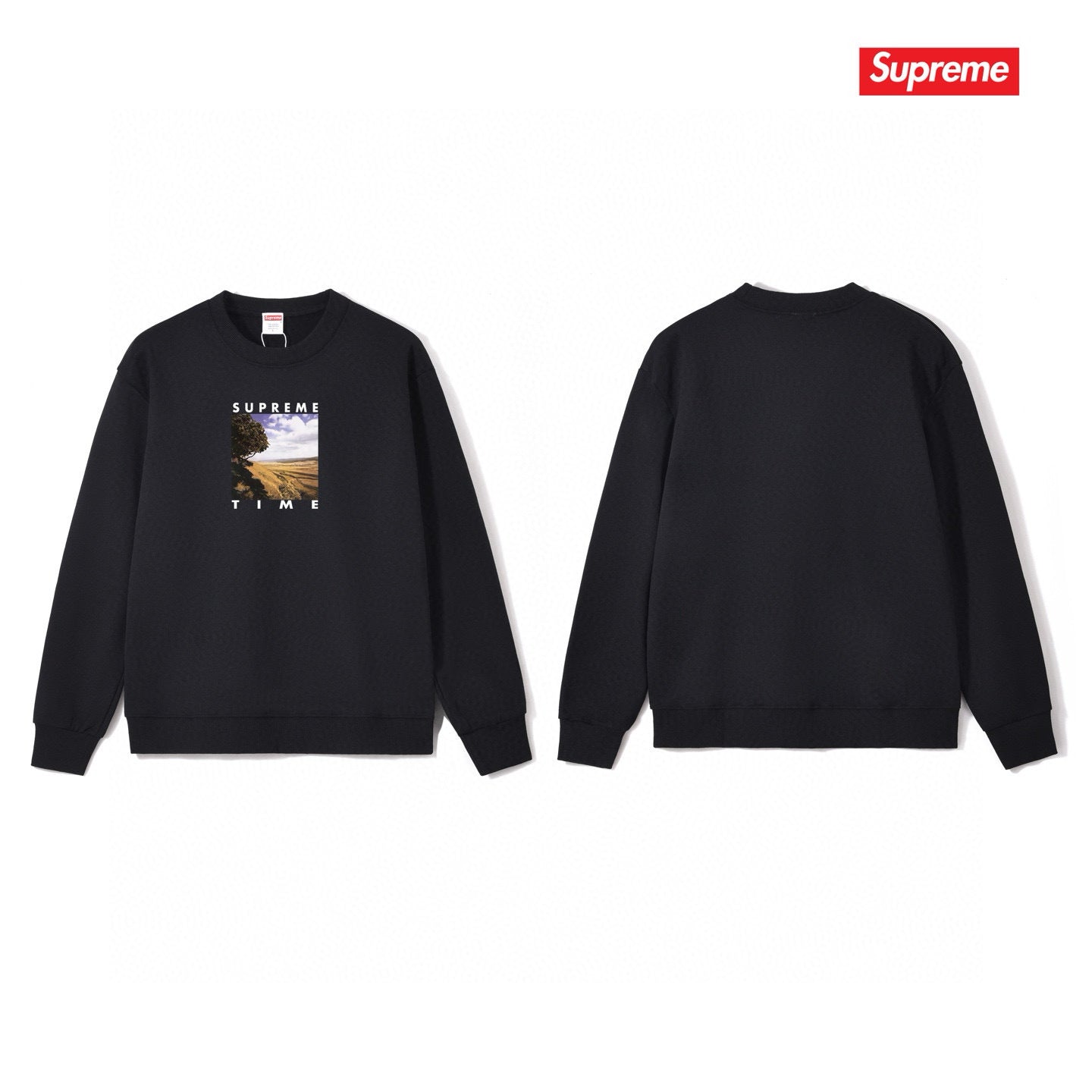 Supreme Unisex Casual Sweatshirt