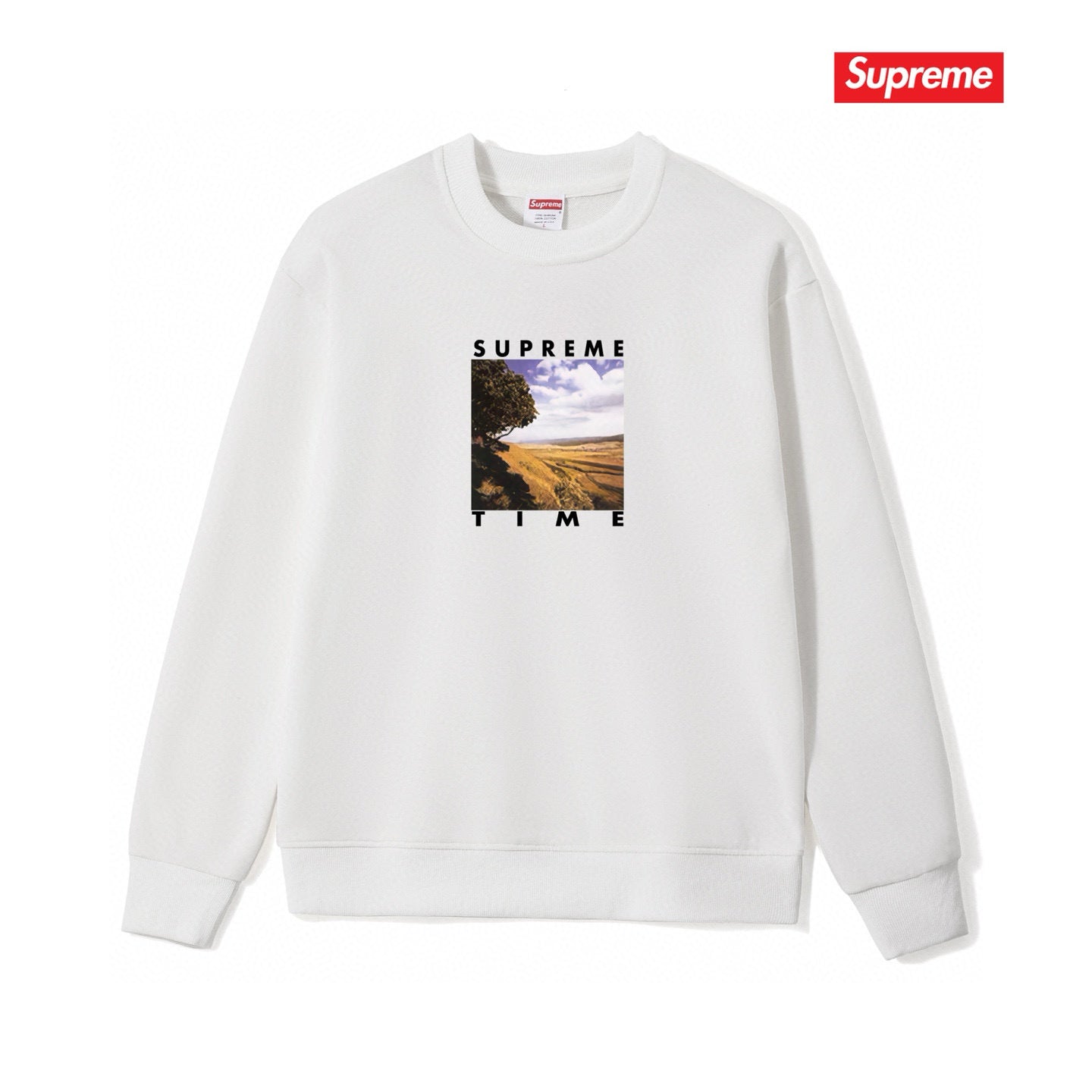 Supreme Unisex Casual Sweatshirt