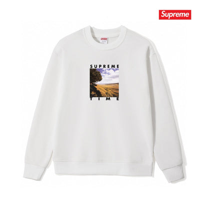 Supreme Unisex Casual Sweatshirt