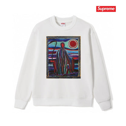 Supreme Unisex Casual Sweatshirt