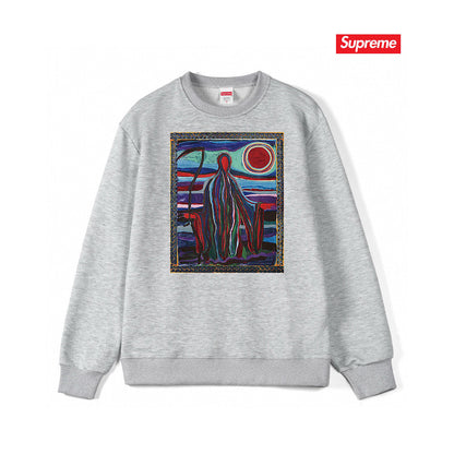 Supreme Unisex Casual Sweatshirt