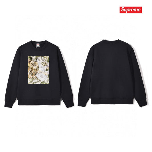 Supreme Unisex Casual Sweatshirt