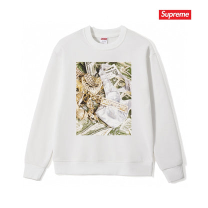 Supreme Unisex Casual Sweatshirt