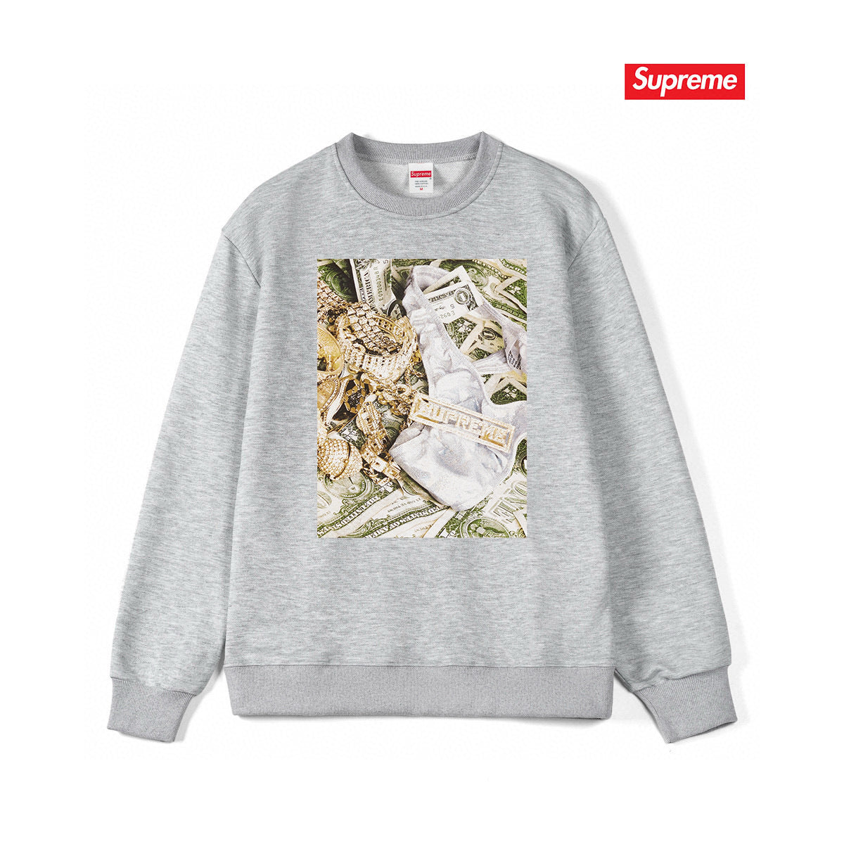 Supreme Unisex Casual Sweatshirt