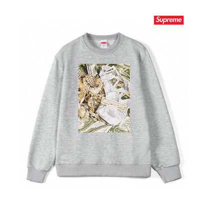 Supreme Unisex Casual Sweatshirt