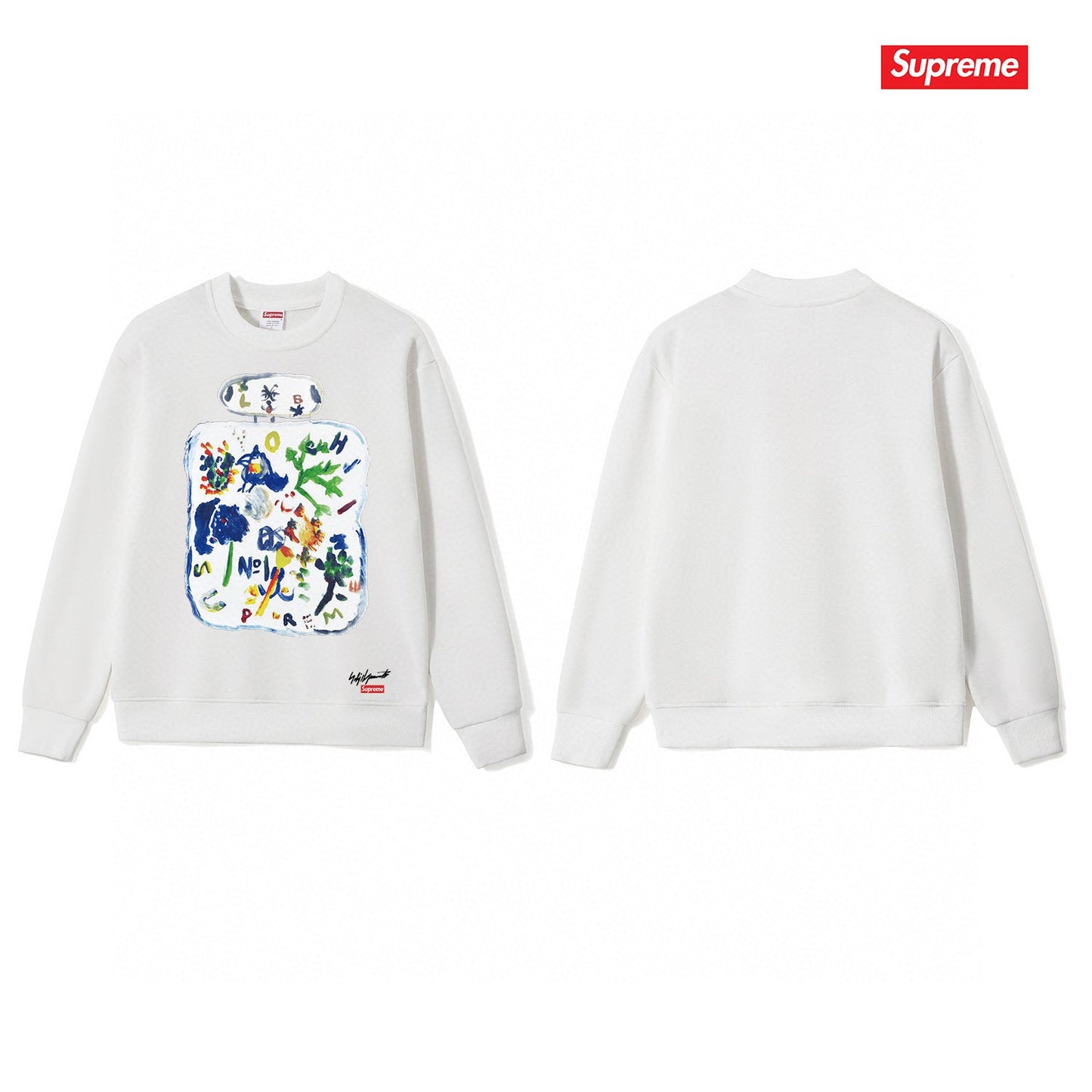 Supreme Unisex Casual Sweatshirt