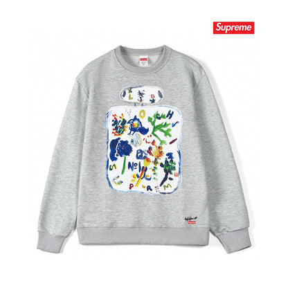 Supreme Unisex Casual Sweatshirt