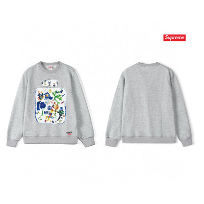 Supreme Unisex Casual Sweatshirt