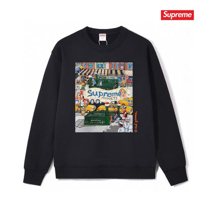 Supreme Unisex Casual Sweatshirt