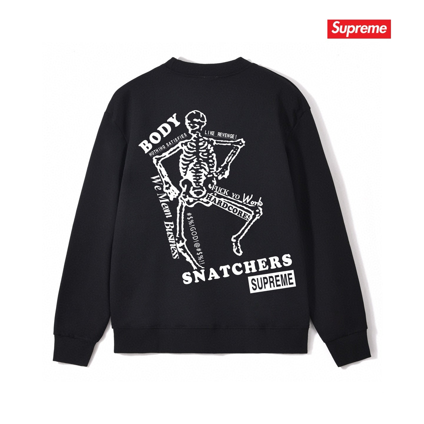 Supreme Unisex Casual Sweatshirt