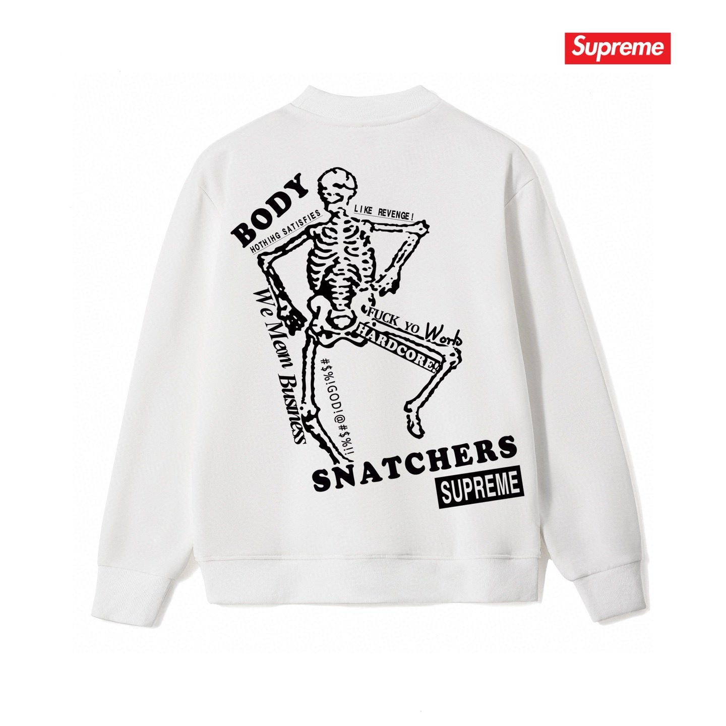 Supreme Unisex Casual Sweatshirt