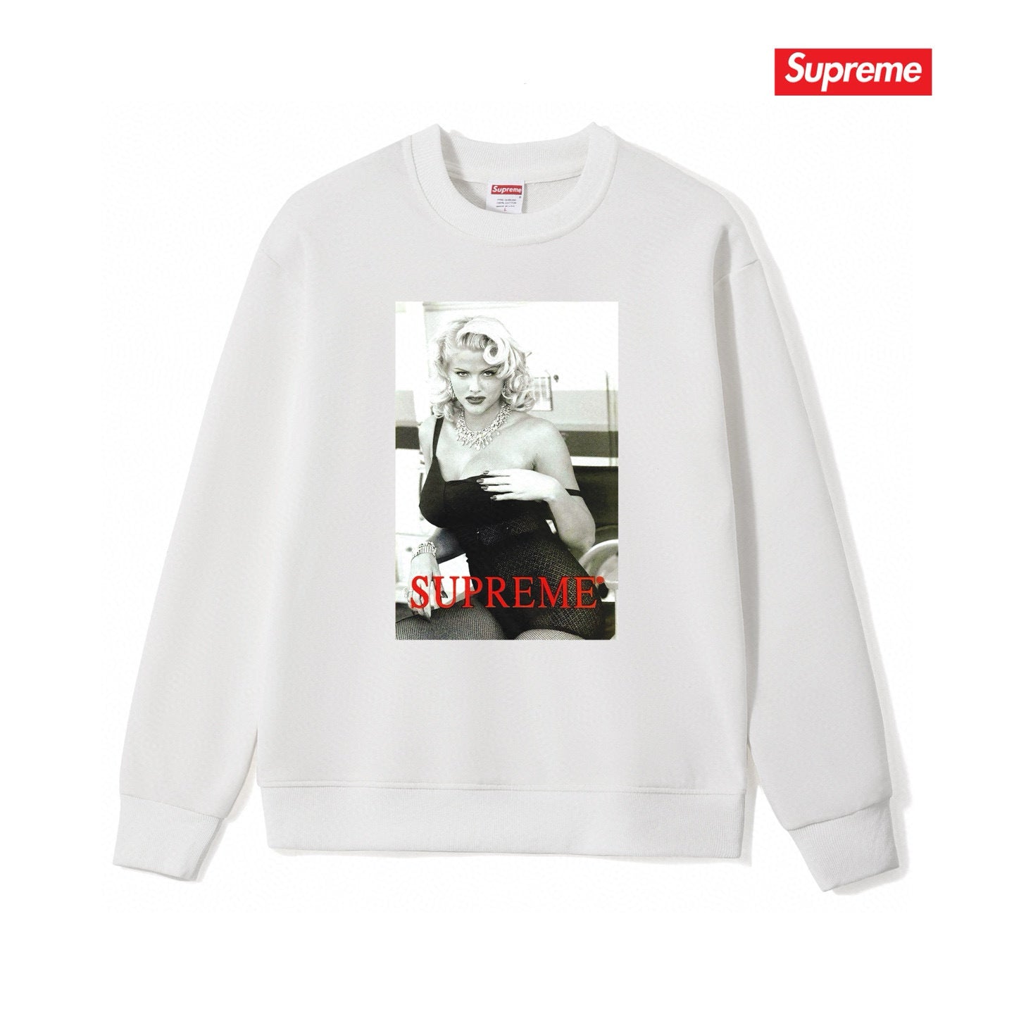 Supreme Unisex Casual Sweatshirt