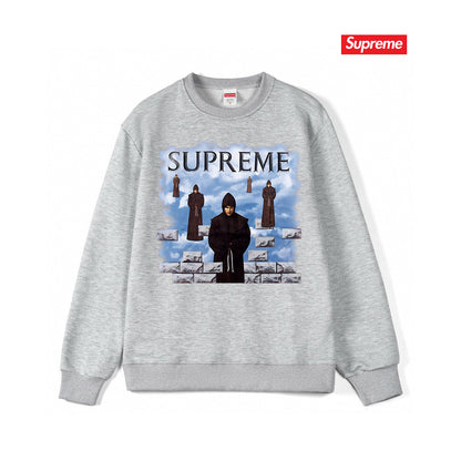 Supreme Unisex Casual Sweatshirt