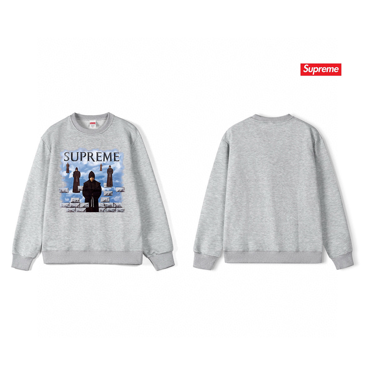 Supreme Unisex Casual Sweatshirt
