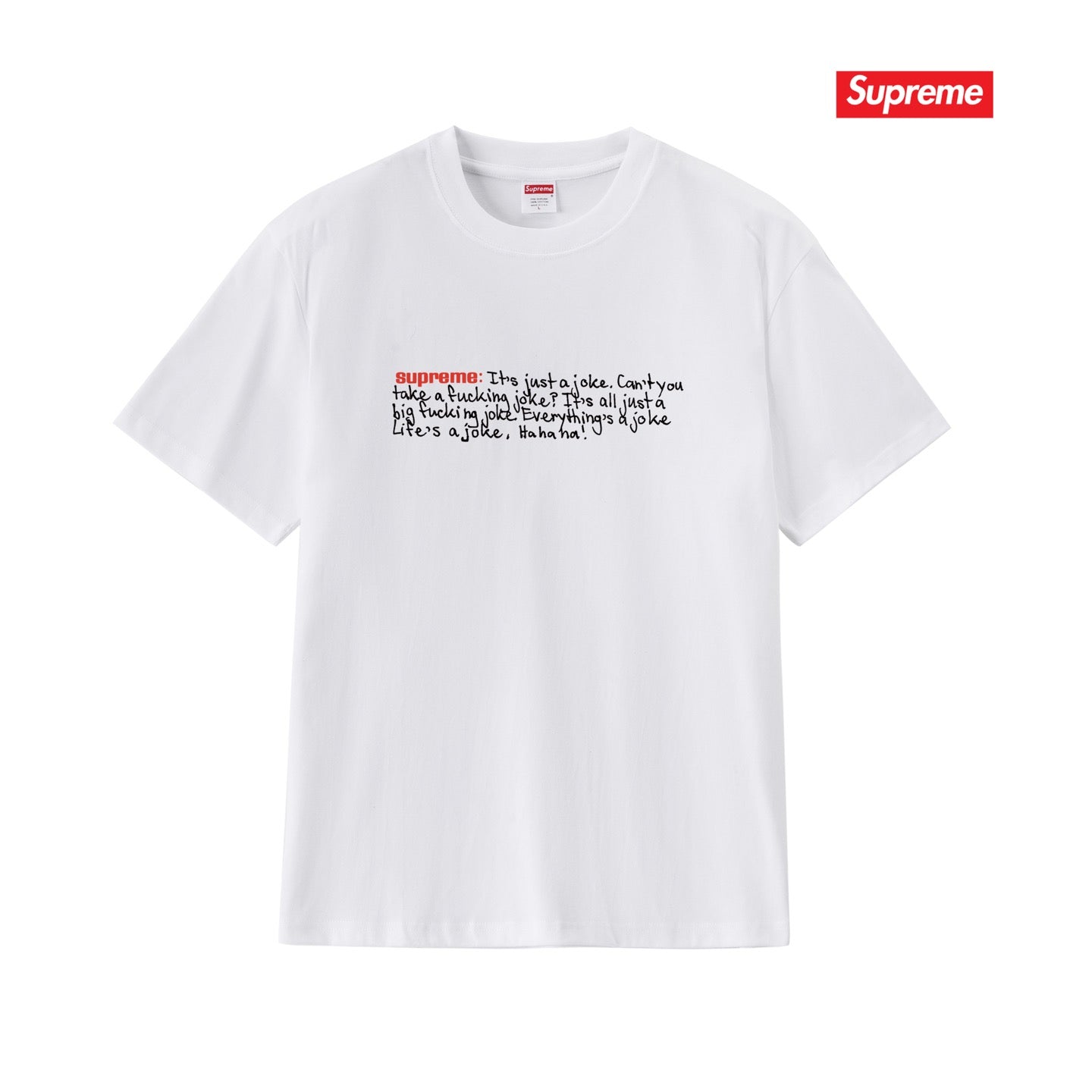 Supreme Casual T-Shirt (Unisex）