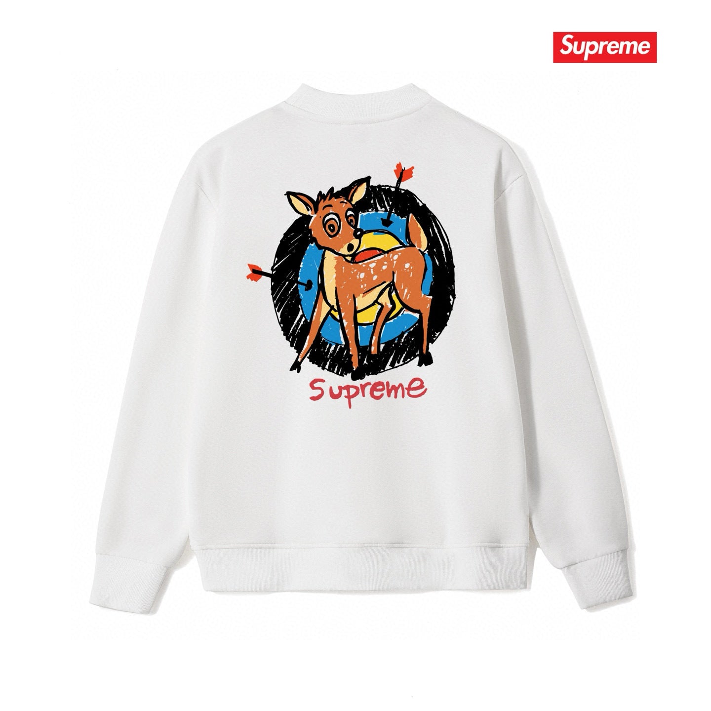 Supreme Unisex Casual Sweatshirt