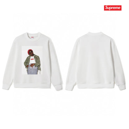 Supreme Unisex Casual Sweatshirt