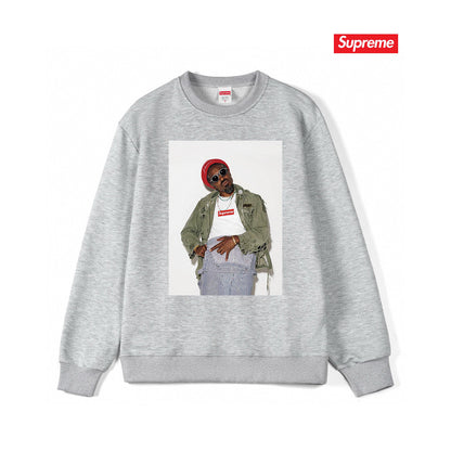 Supreme Unisex Casual Sweatshirt