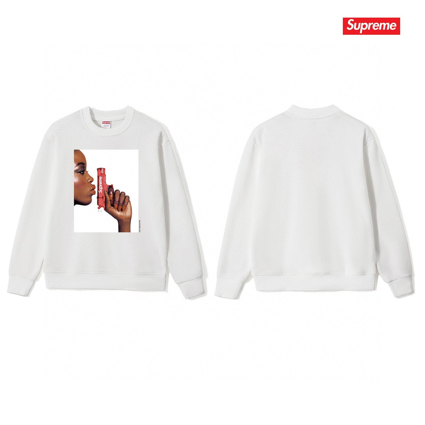 Supreme Unisex Casual Sweatshirt