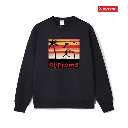 Supreme Unisex Casual Sweatshirt