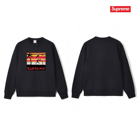 Supreme Unisex Casual Sweatshirt