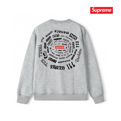 Supreme Unisex Casual Sweatshirt