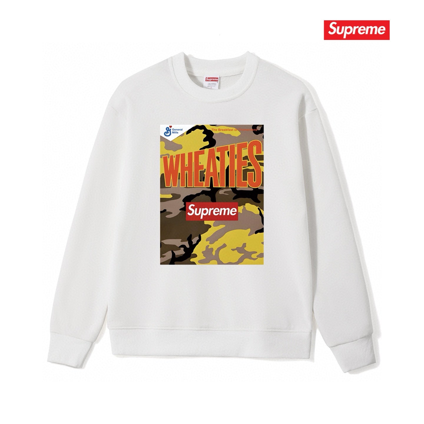 Supreme Unisex Casual Sweatshirt