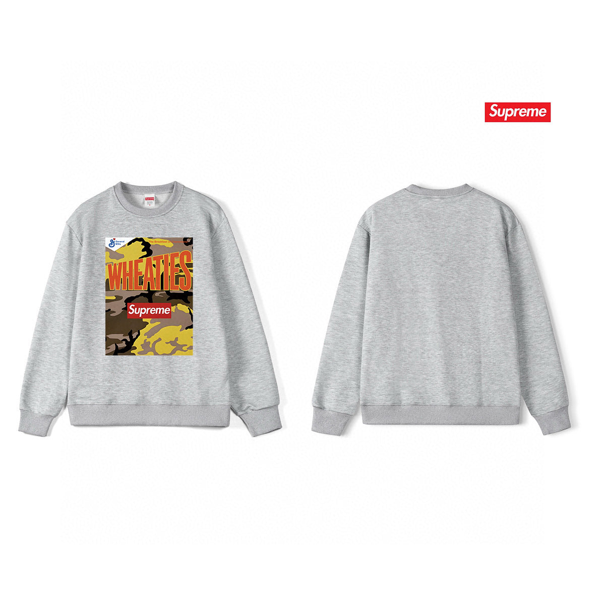 Supreme Unisex Casual Sweatshirt