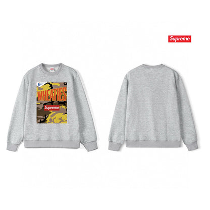 Supreme Unisex Casual Sweatshirt