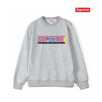 Supreme Unisex Casual Sweatshirt