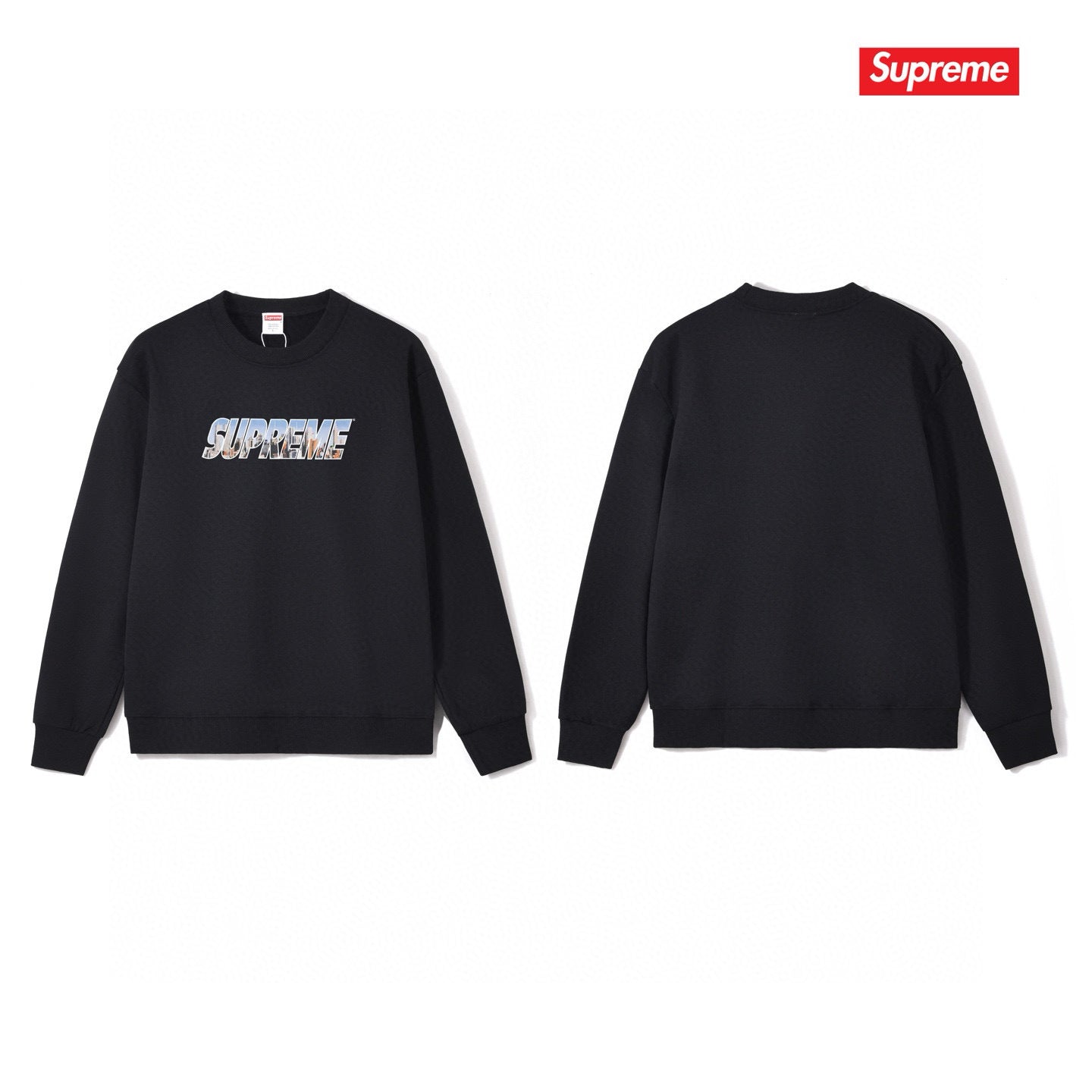 Supreme Unisex Casual Sweatshirt
