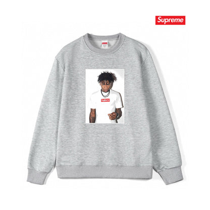 Supreme Unisex Casual Sweatshirt