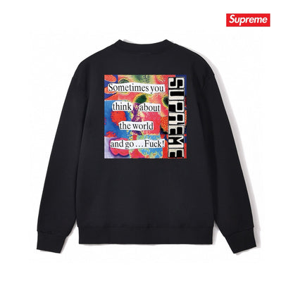 Supreme Unisex Casual Sweatshirt