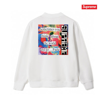 Supreme Unisex Casual Sweatshirt