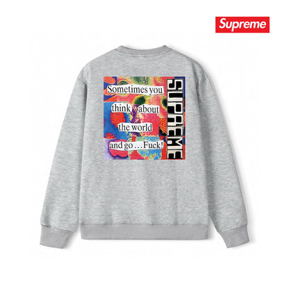 Supreme Unisex Casual Sweatshirt
