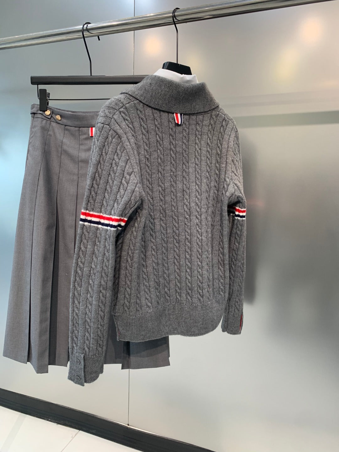 Thom Browne 2026 Classic Four-Bar Cardigan