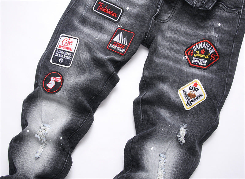 SOLO-DSQ2 25ss Ripped Jeans