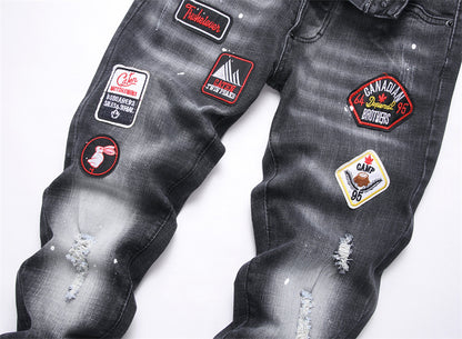SOLO-DSQ2 25ss Ripped Jeans