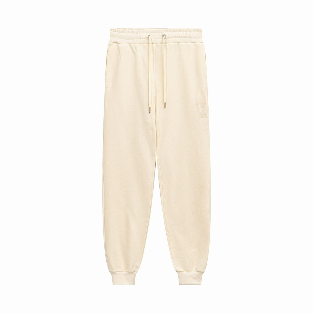 2026 AMI PARIS Straight leg sweatpants