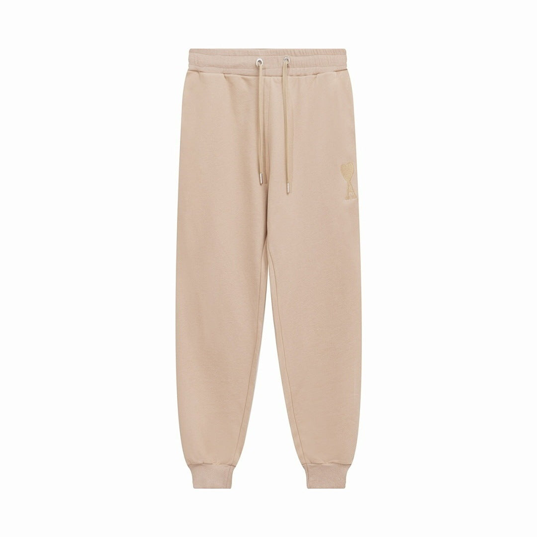 2026 AMI PARIS Straight leg sweatpants