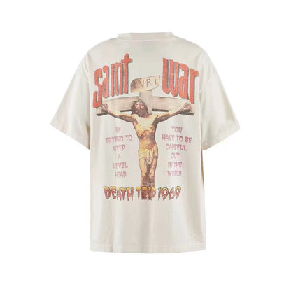 SOLO-Saint Michael Print T-shirt
