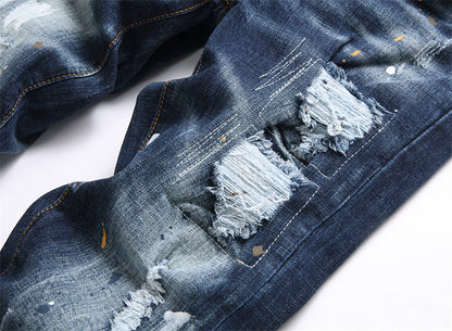 SOLO-DSQ2 25ss Ripped Jeans