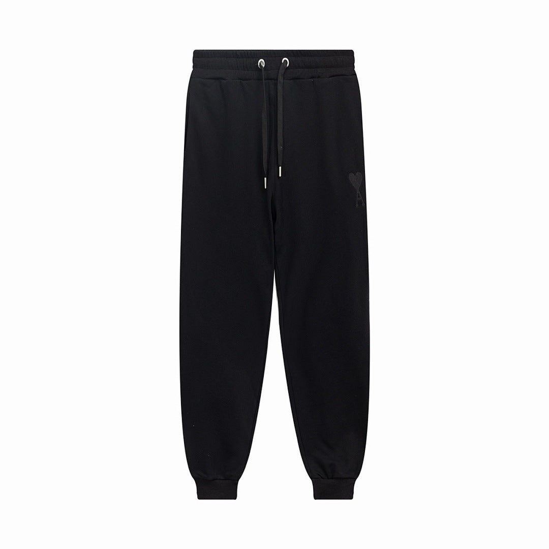 2026 AMI PARIS Straight leg sweatpants
