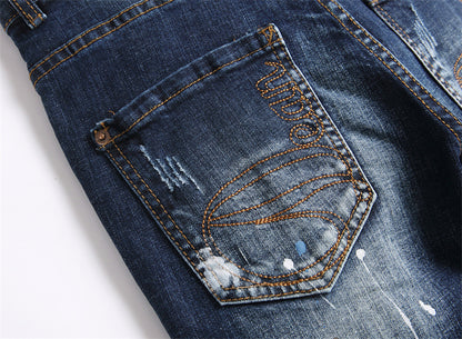 SOLO-DSQ2 25ss Ripped Jeans