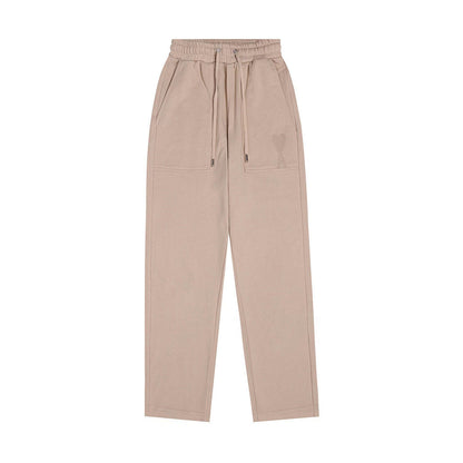 2026 AMI PARIS Straight leg sweatpants